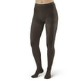 thumbnail image 1 of Ames Walker AW Style 78 Soft Sheer 8-15 mmHg Mild Compression Pantyhose Black Medium, 1 of 4