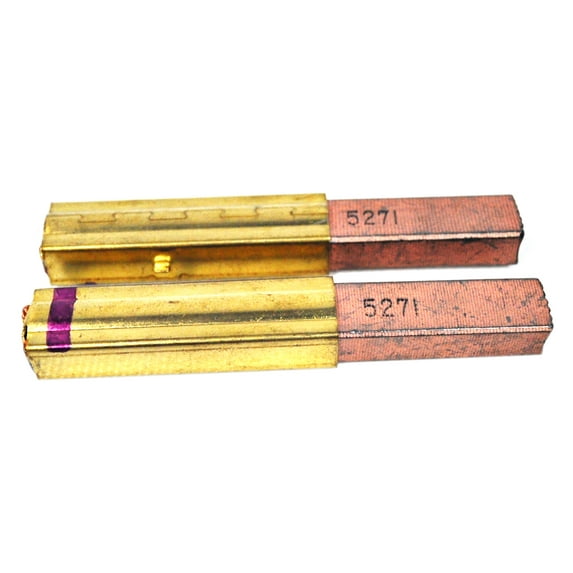 Ametek Lamb 119913-07 and 122159-07 Carbon Brushes With Brass Holder 33505-1