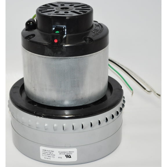 Ametek Lamb 3 Stage Peripheral 240 Volt Motor 117744-13