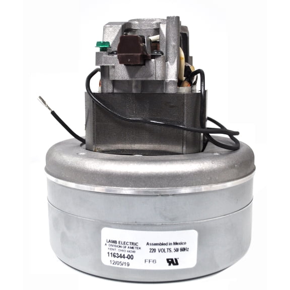 Ametek Lamb 5.7 Inch 2 Stage 220 Volt B/B Thru-Flow Motor 116344-00