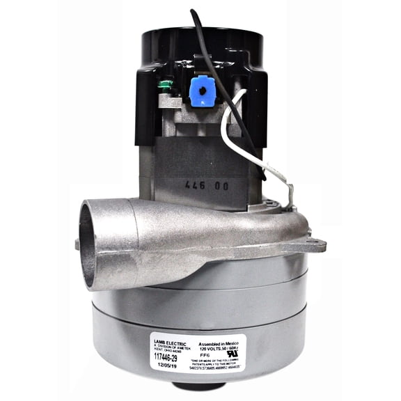 Ametek Lamb 5.7 Inch 3 Stage 120 Volt B/B Tangential Bypass Motor 117446-29