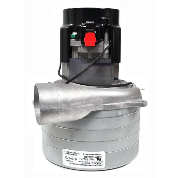 Ametek Lamb 5.7 Inch 5 Stage 230 Volt Tangential Bypass Motor 122146-00