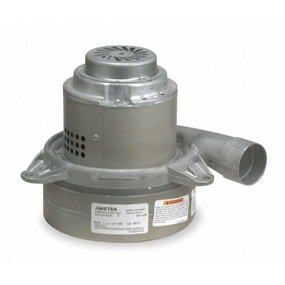 Ametek VacuumMotor,120VAC,102.5cfm,24265RPM 117500-12