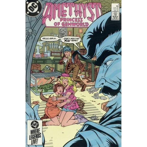 Amethyst #4 VF ; DC Comic Book