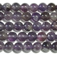 thumbnail image 1 of Amethyst 6mm Round Beads - 8 Inch Strand, 1 of 1