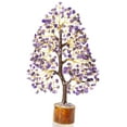 thumbnail image 1 of Amethyst Chakra Tree of Life - Crystal Tree for Positive Energy, Feng Shui Decor - Handmade Gemstone Tree, Good Luck Money Bonsai, Purple Healing Crystals, Meditation Stone, Spiritual Mystical Gift, 1 of 7