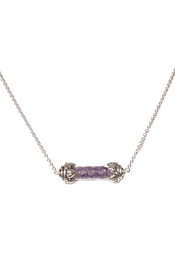 Amethyst Chip Necklace
