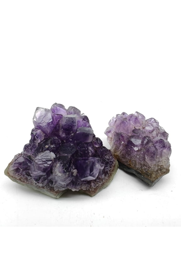 Amethyst Cluster Natural Raw Crystal Cluster Quartz Rock Reiki Healing Spiritual Protection Crystal Stone