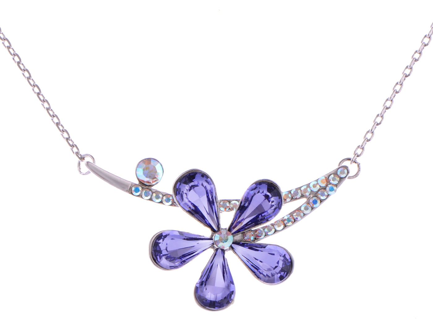Swarovski Crystal Floral German Necklace- Imported from Germany
