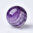 thumbnail image 1 of Amethyst Crystal Ball Raw Stone Sphere Quartz Decoration Healing Energy Home Decor Meditation Desk Ornament Display Gift, 1 of 3