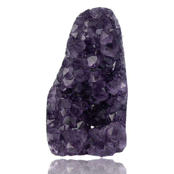 Amethyst Crystal Cluster Geode Natural Crystals and Healing Stones for Meditation, Energy Healing & Spiritual Healing Elegant Crystal Decor & Crystal Gifts (501-600 gram)