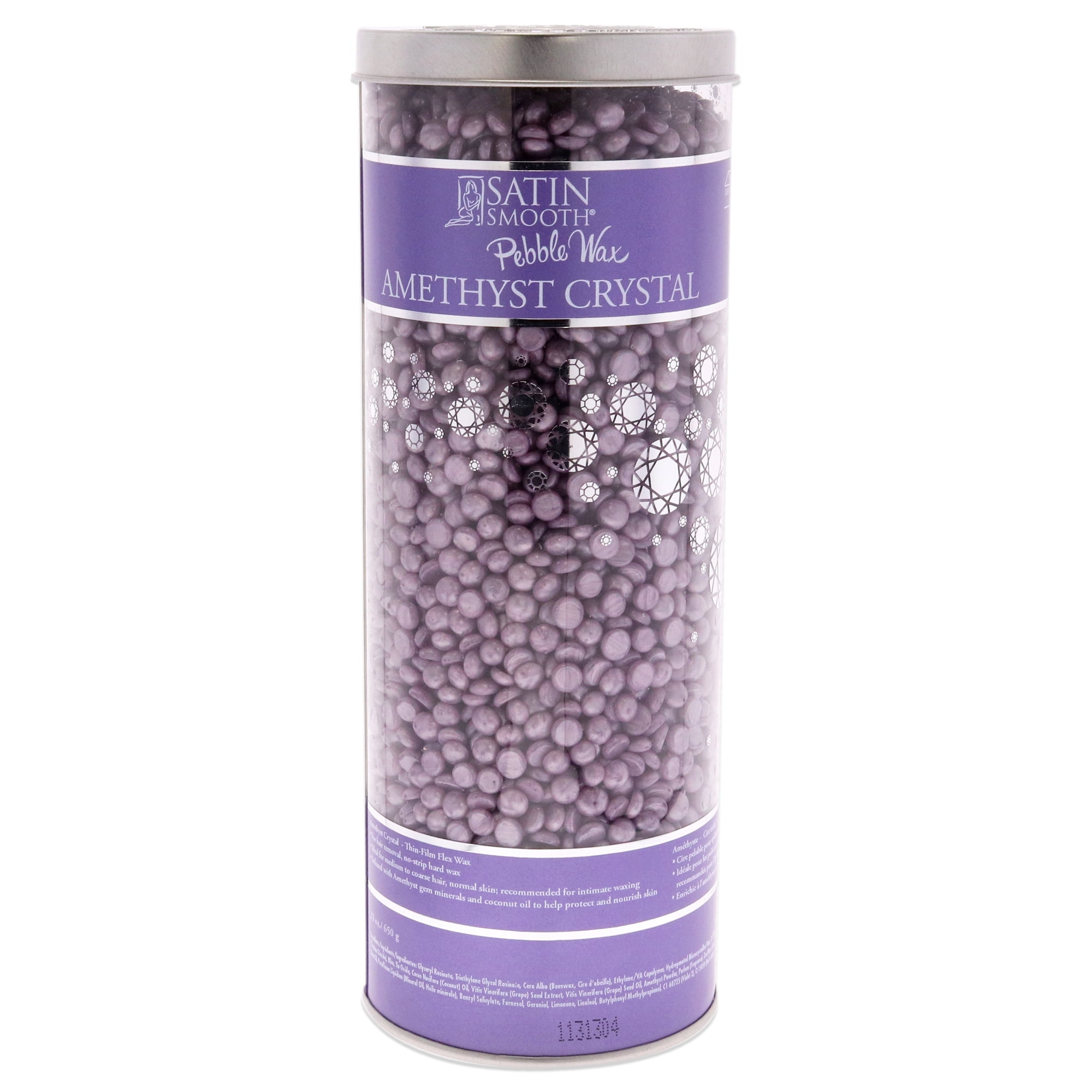 SATIN SMOOTH Amethyst Crystal Thin Film Flex Wax