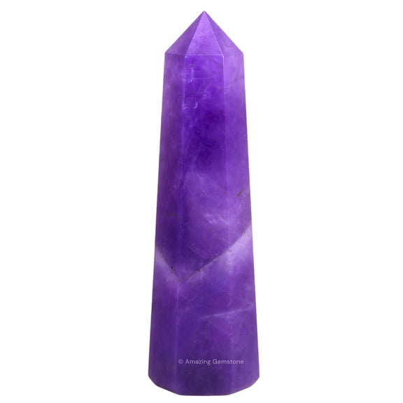 Amethyst Crystal Tower Obelisk Point (2" to 3" INCH)