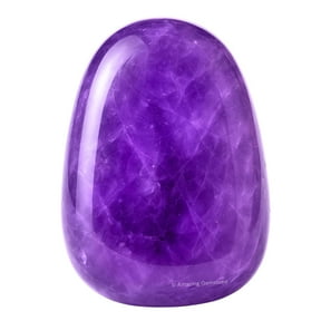 Amethyst Crystal Tumbled Stones Polished Rocks -(1 Piece)