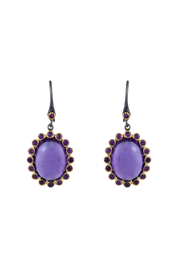 Amethyst Gemstone Earring