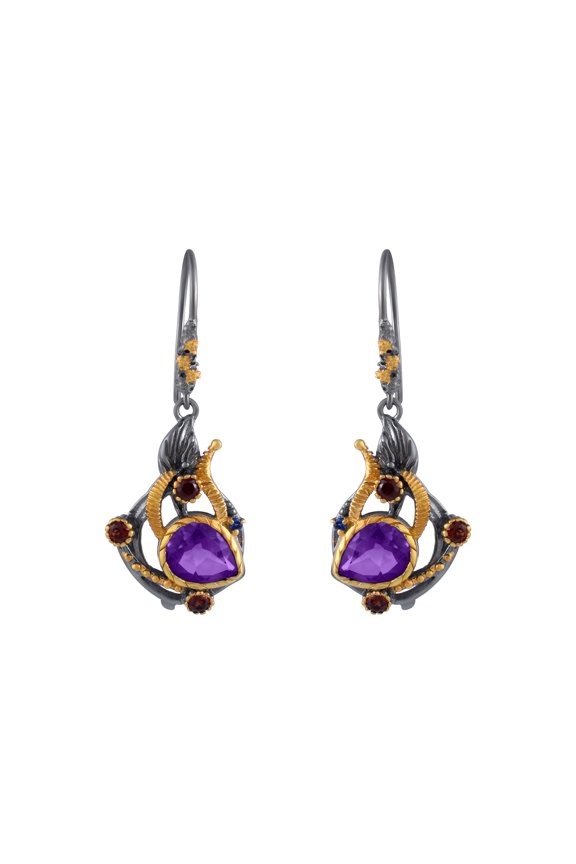 Amethyst Gemstone Earring
