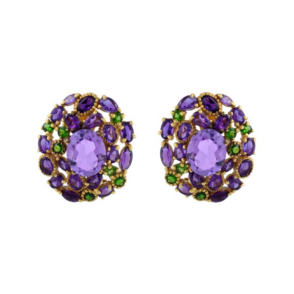 Amethyst Gemstone Earring
