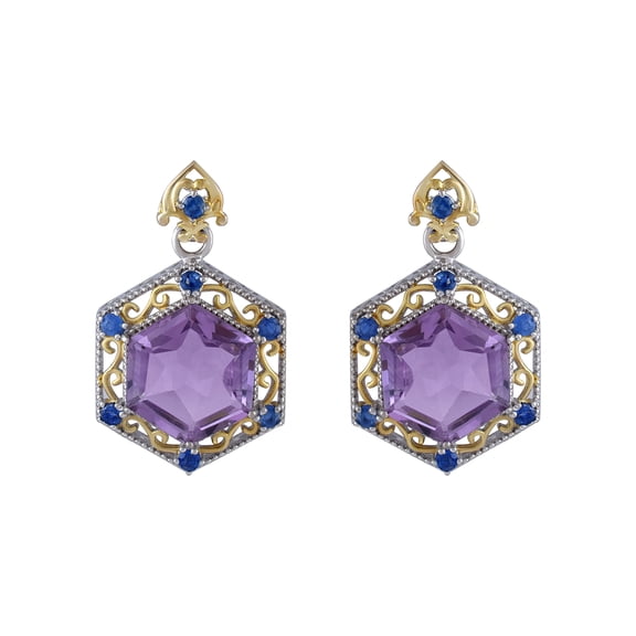 Amethyst Gemstone Earring