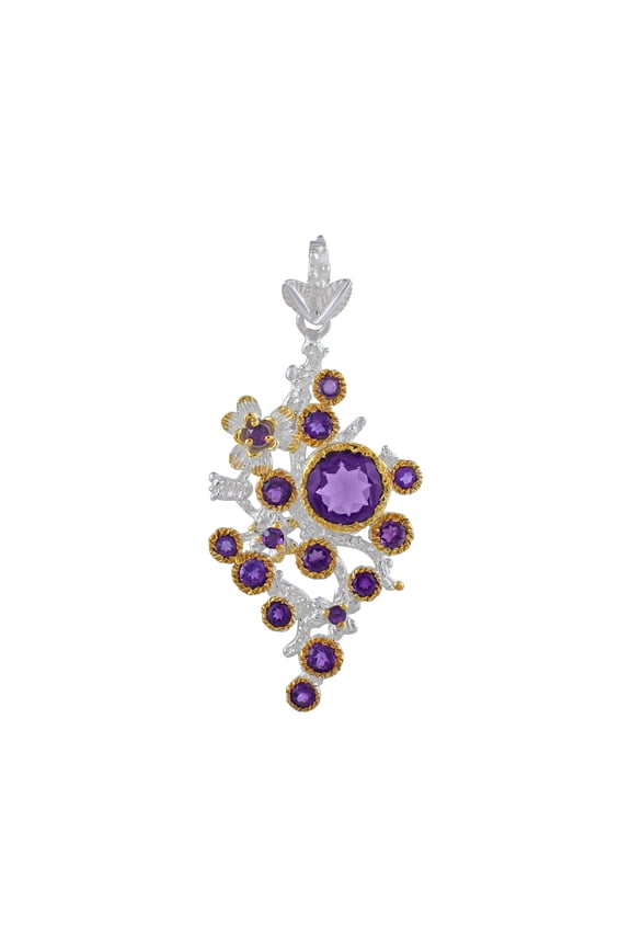 Amethyst Gemstone Pendant