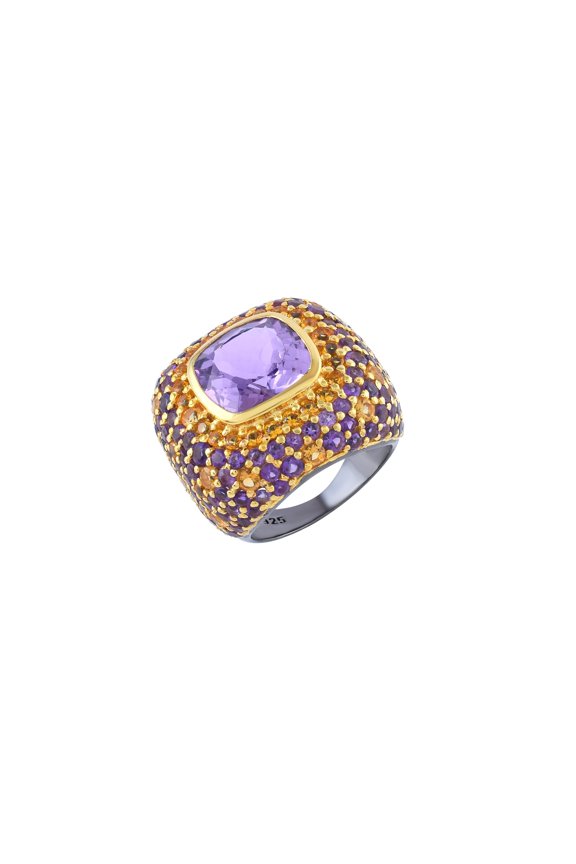 Amethyst Gemstone Ring