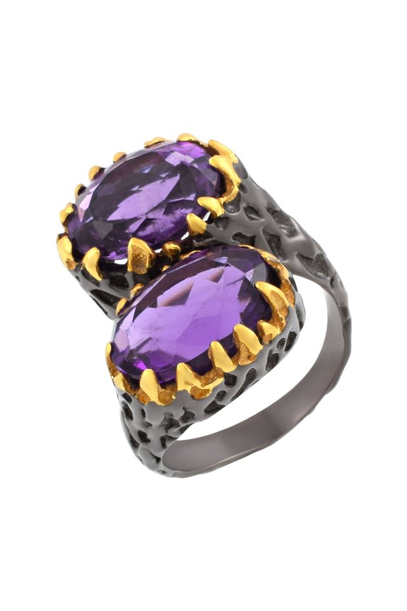 Amethyst Gemstone Ring