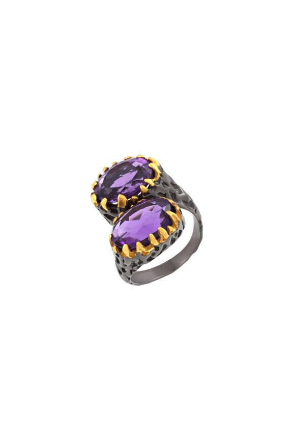 Amethyst Gemstone Ring