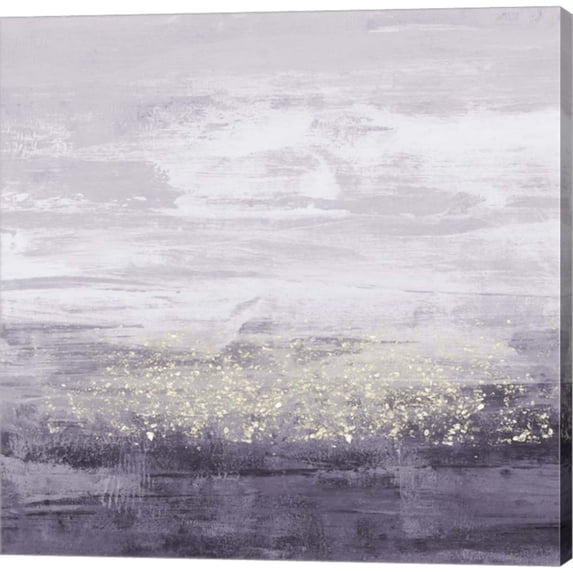 Amethyst Glitter II by Jennifer Goldberger, Canvas Wall Art, 12W x 12H