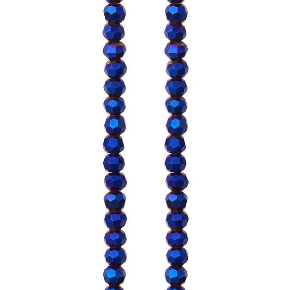 Amethyst Iris Glass Beads - 3mm by Bead Landing