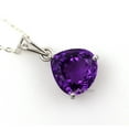 thumbnail image 1 of Amethyst Pendant, Big Heart Pendant, Big Amethyst Pendant, Purple Amethyst, 925 Silver Statement Necklace, AAA Natural Amethyst Necklace, 1 of 7