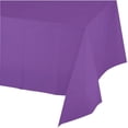 thumbnail image 1 of Amethyst Purple 54" x 108" Plastic Tablecloth, 1 of 2