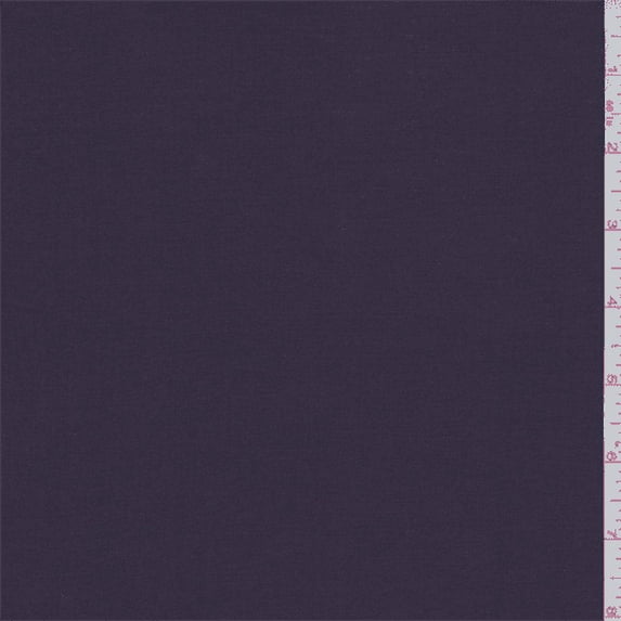 Amethyst Purple Cotton Voile, Fabric Sold By the Yard