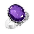 thumbnail image 1 of Amethyst Quartz Women Jewelry 925 Sterling Silver Ring, 1 of 5