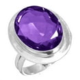 thumbnail image 1 of Amethyst Quartz Women Jewelry 925 Sterling Silver Ring, 1 of 5