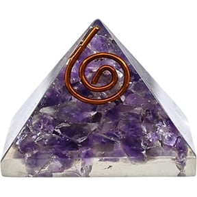 Amethyst Small Orgone Pyramid 35 mm
