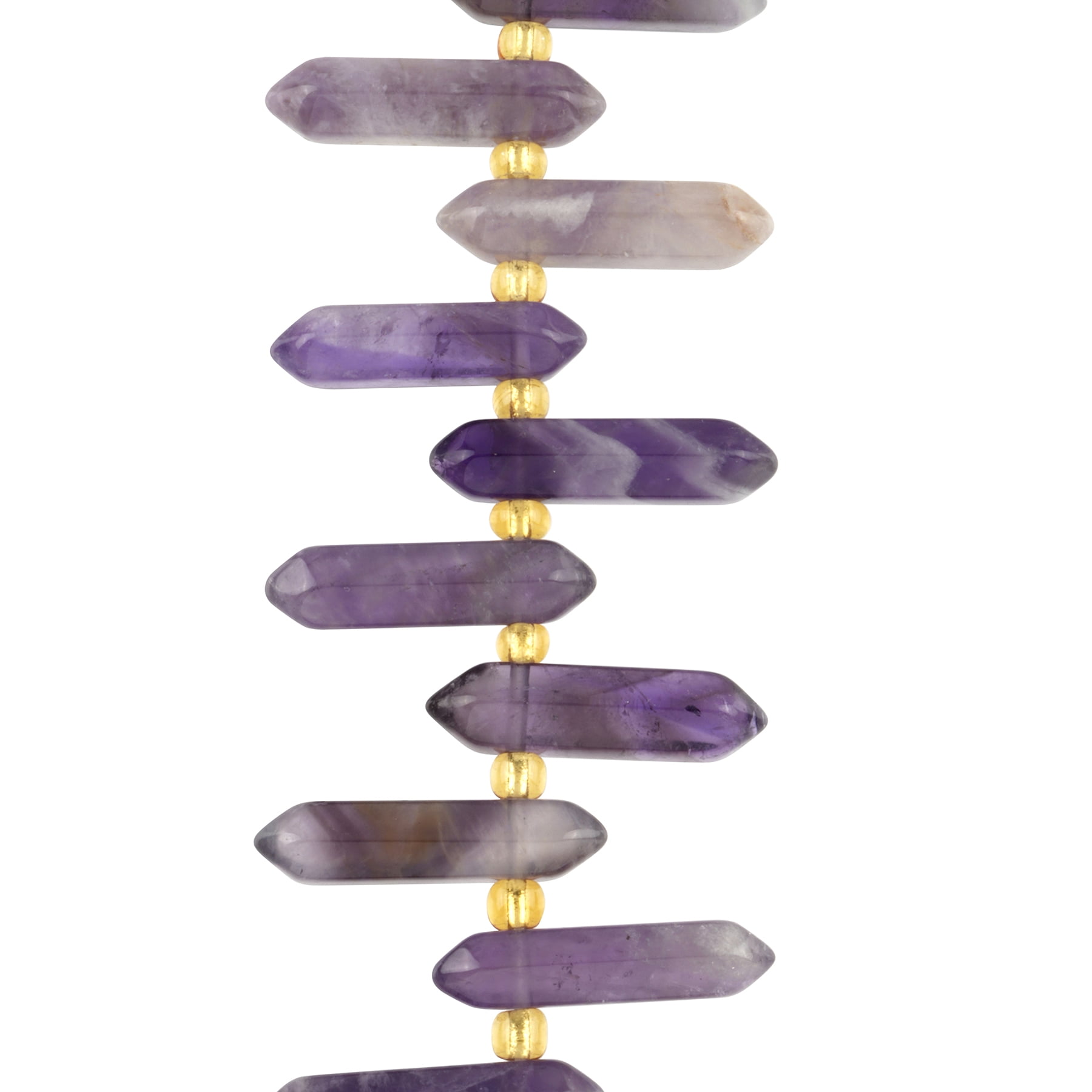 Amethyst Spike Beads by Bead Landing 14pc