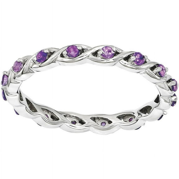 Amethyst Sterling Silver Ring