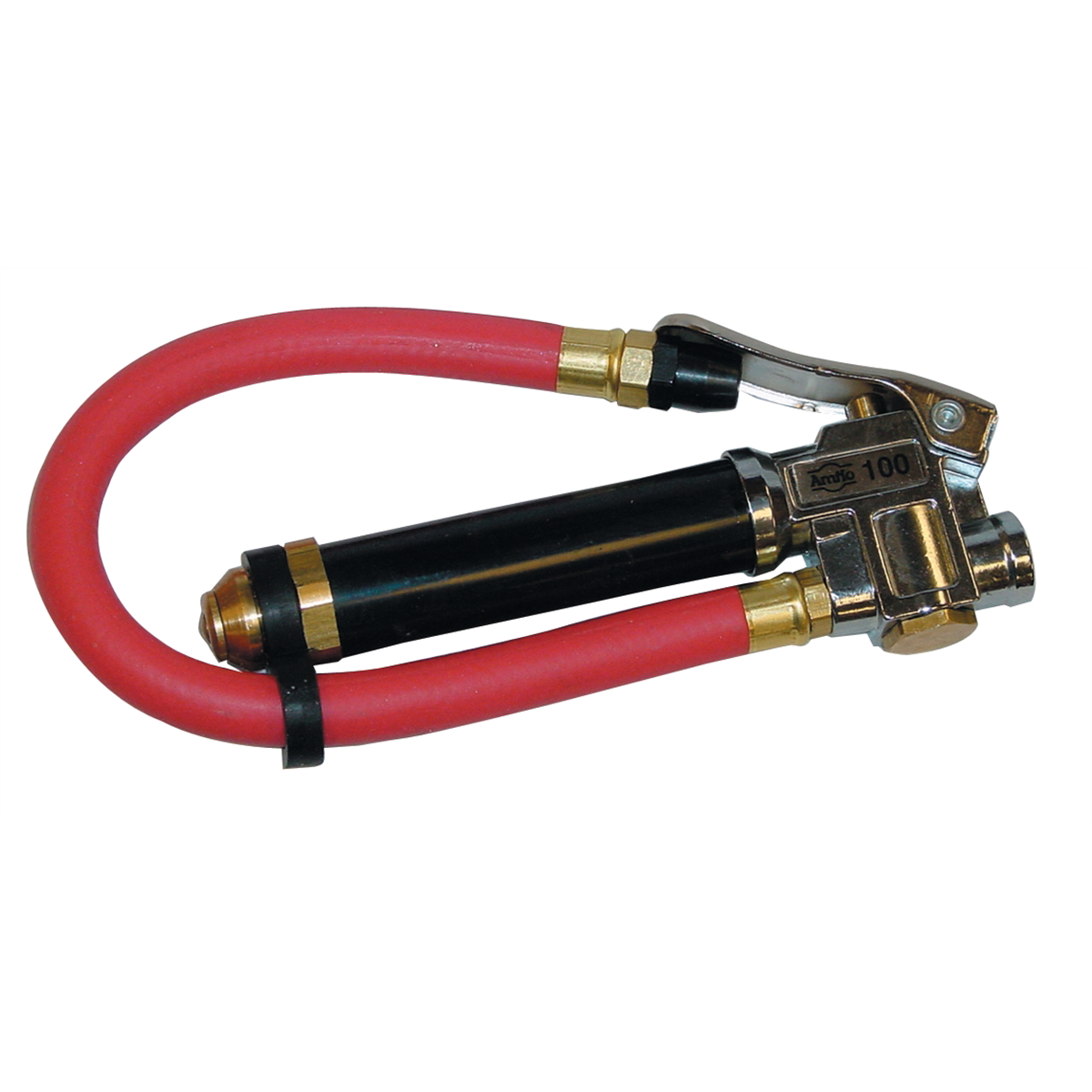 First Order Inflator Amflo Bayonet Style Inflator Gauge with Straight-On Tapered Chuck ...