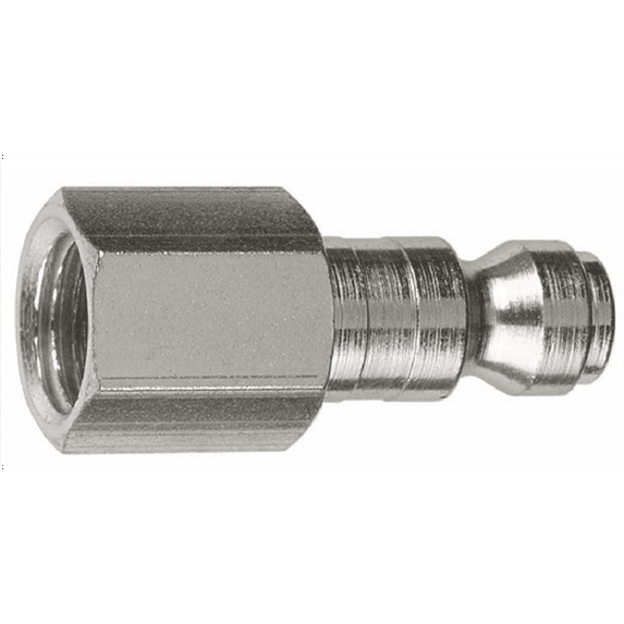 Amflo 3/8" Coupler Plug with 1/4" Female threads Automotive T style- Pack of 10
