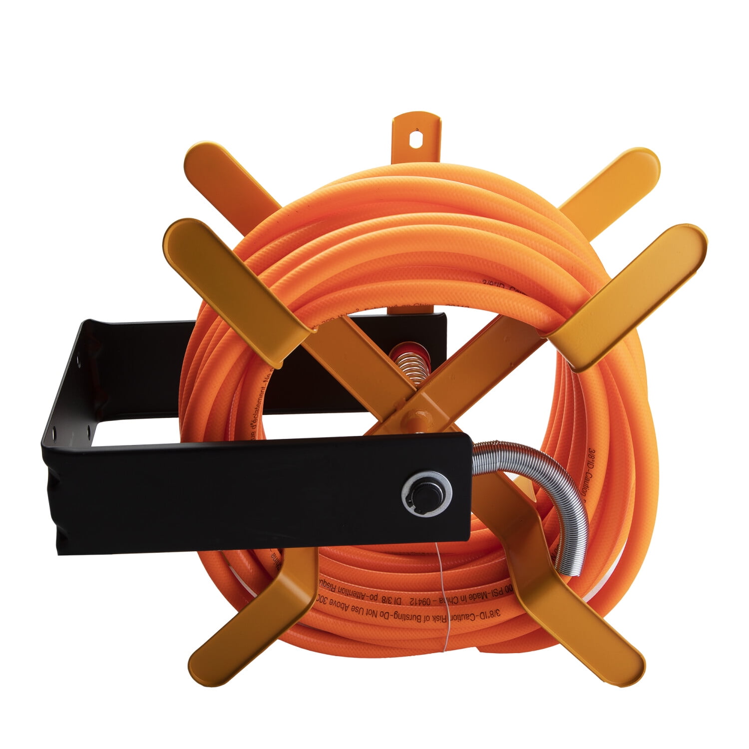 Amflo 574-50GH PVC Hose HD Truck Inflator Kit - 3/8" X 50 Ft | Glad Hand & Dual Foot Chuck For Tire Inflation