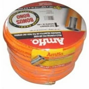 Amflo 576-50A 50 X 3/8" Orange Pvc Air Hose, 1/4  Fittings