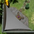 thumbnail image 1 of Amgo 18' x 18' x 25.5' Grey Right Triangle Sun Shade Sail Outdoor Canopy Awning UPF50+ AGTAPT8, 95% UV Blockage, Water & Air Permeable, Commercial Standard Heavy Duty (We Make Custom Size), 1 of 8