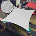 thumbnail image 1 of Amgo 8' x 16' Custom Size Grey Rectangle Square Waterproof Sun Shade Sail Order To Make UPF50+ AMWTPS9.5 Canopy Awning, 98% UV Blockage Water Resistant, Backyard Patio Garden (We Customize), 1 of 9