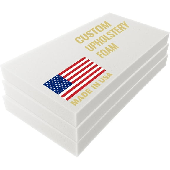 Amgo High-Density 70D Firm Foam Sheet - Custom Cut for DIY Upholstery, Seats, Benches & Chairs - 2" Thickness, Max 55"x119", Long-Lasting Support