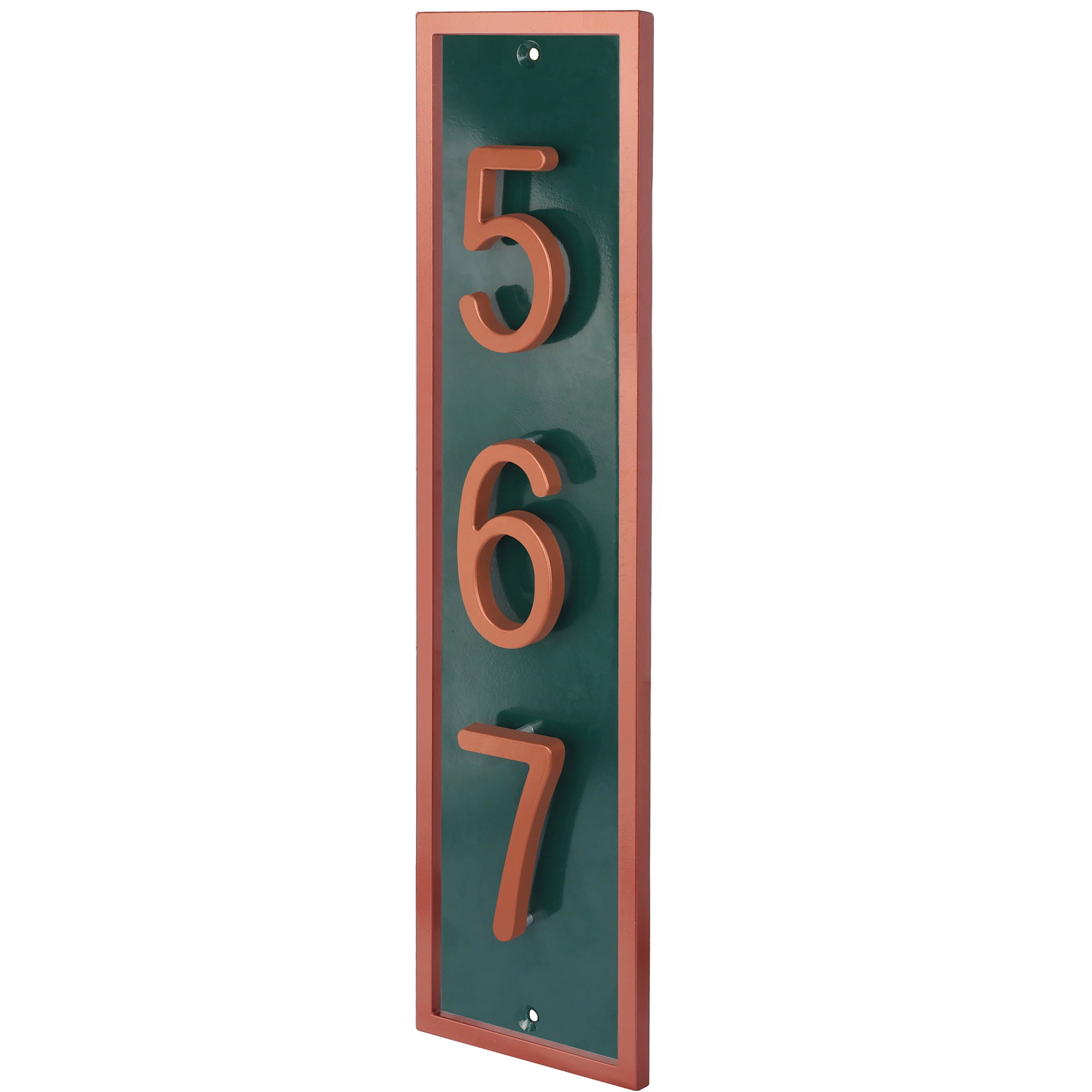 Floating Sign Custom Amgo Personalized Floating House Numbers Sign, Custom Modern Address ...