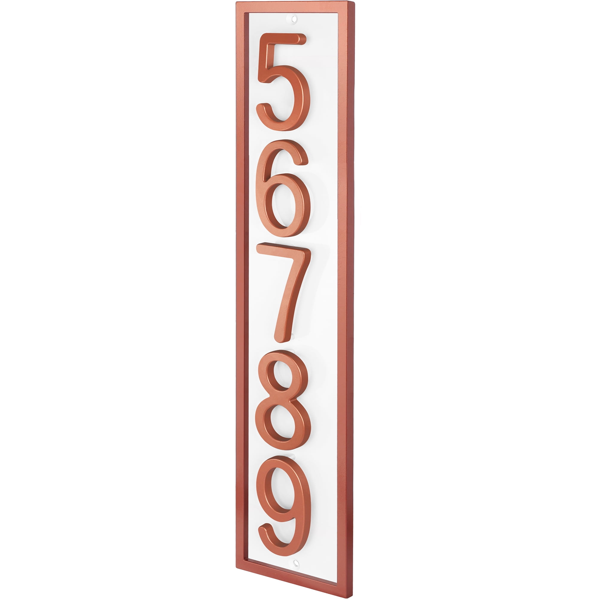 Amgo Personalized Floating House Numbers Sign, Custom Modern Address ...