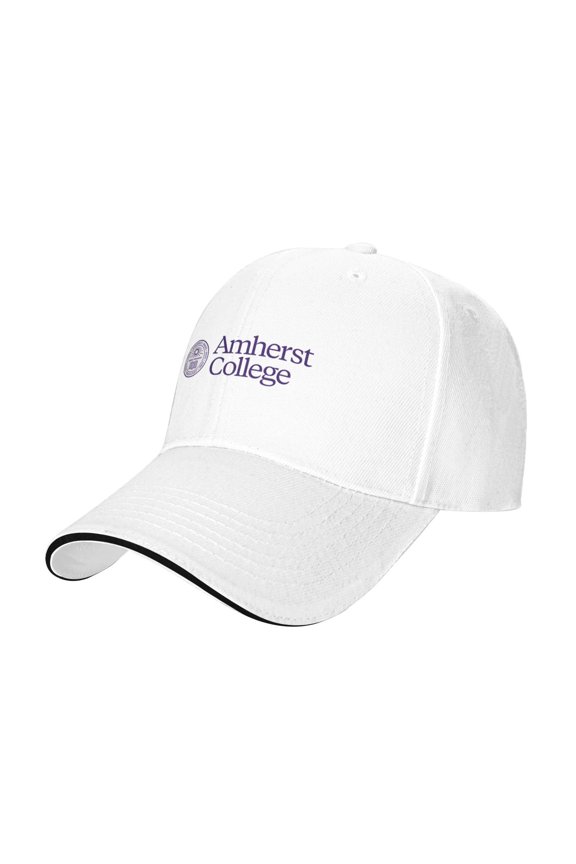 Amherst College Casual Sandwich Baseball Cap Adjustable For Men For Women