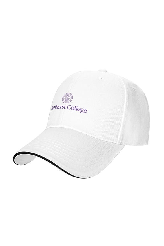 Amherst -College Casual Sandwich Baseball Cap Adjustable For Men For Women