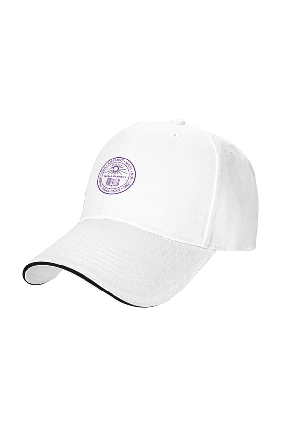 Amherst College Casual Sandwich Baseball Cap Adjustable For Men For Women