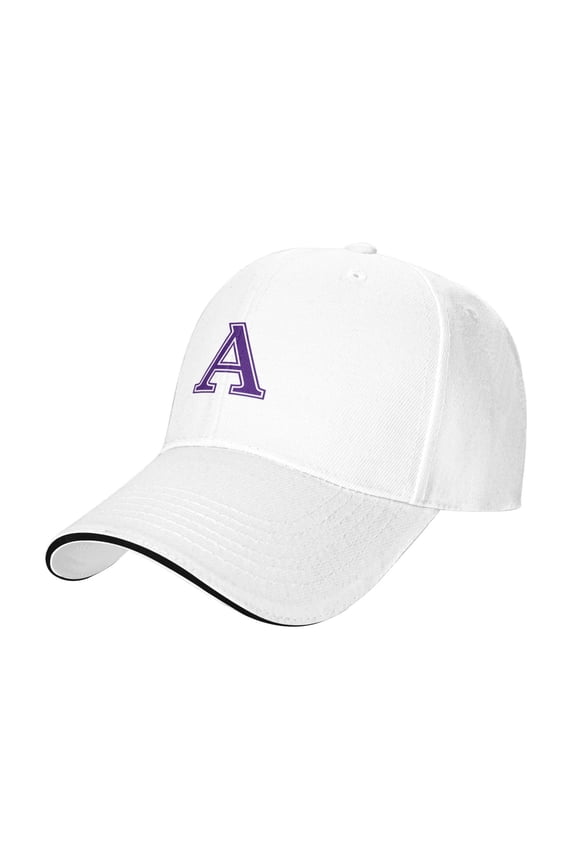 Amherst College Casual Sandwich Baseball Cap Adjustable For Men For Women
