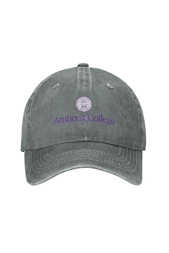 Amherst-College Hat Adult Adjustable Classic Washed Casquette Cap Hat Baseball Cap